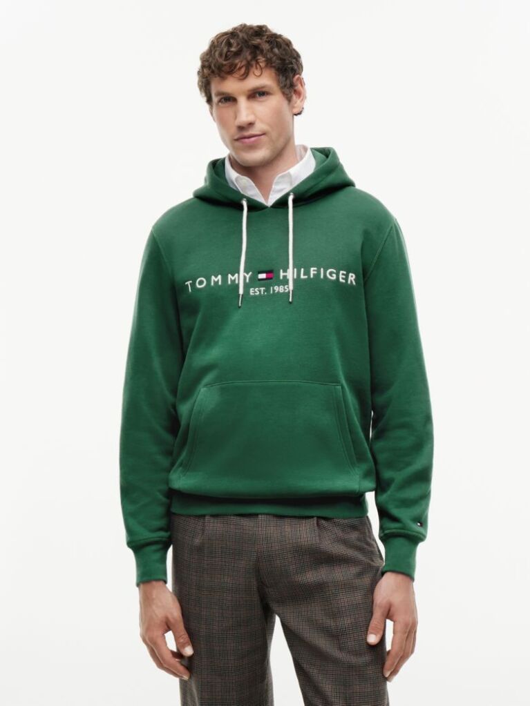 Πράσινο Flex Hoody Με Λογότυπο  Άνδρες