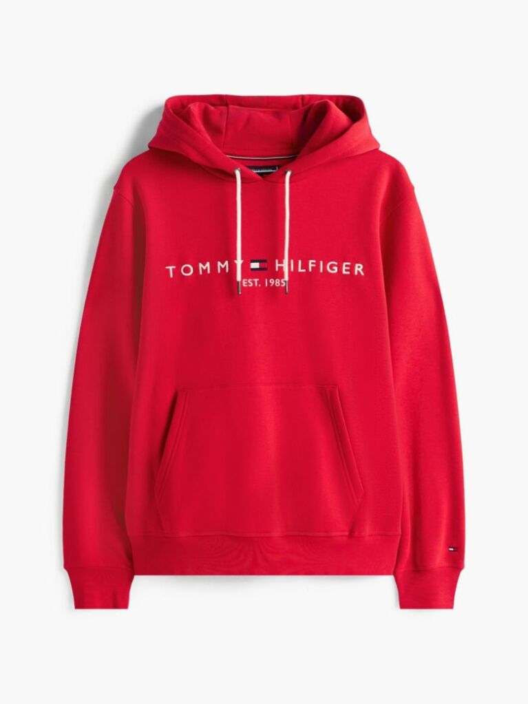 Red Flex Logo Hoody  Men