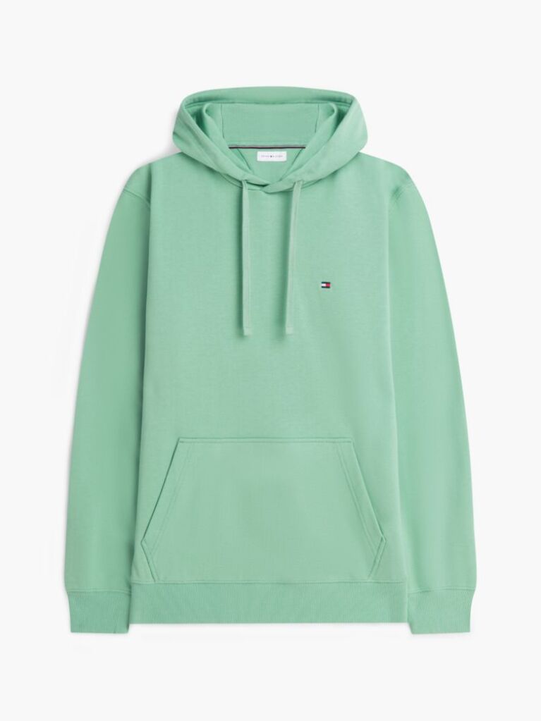 Πράσινο Hoody Από Βαμβακερό Terry Με Κεντητό Σημαιάκι  Άνδρες