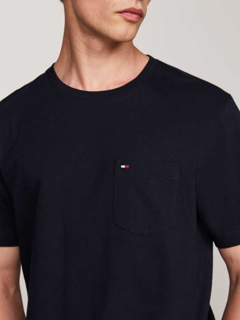 Blue Patch Pocket T-Shirt  Men