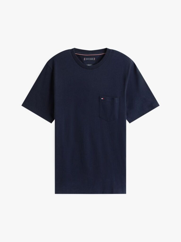 Blue Patch Pocket T-Shirt  Men