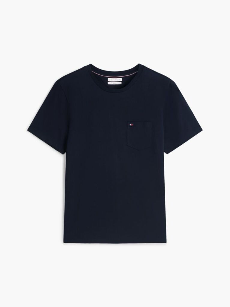 Blue Patch Pocket T-Shirt  Men