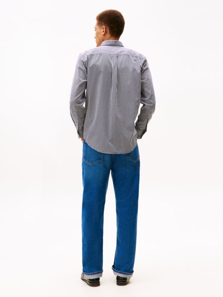 Multi TH Flex Regular Fit Gingham Shirt  Men