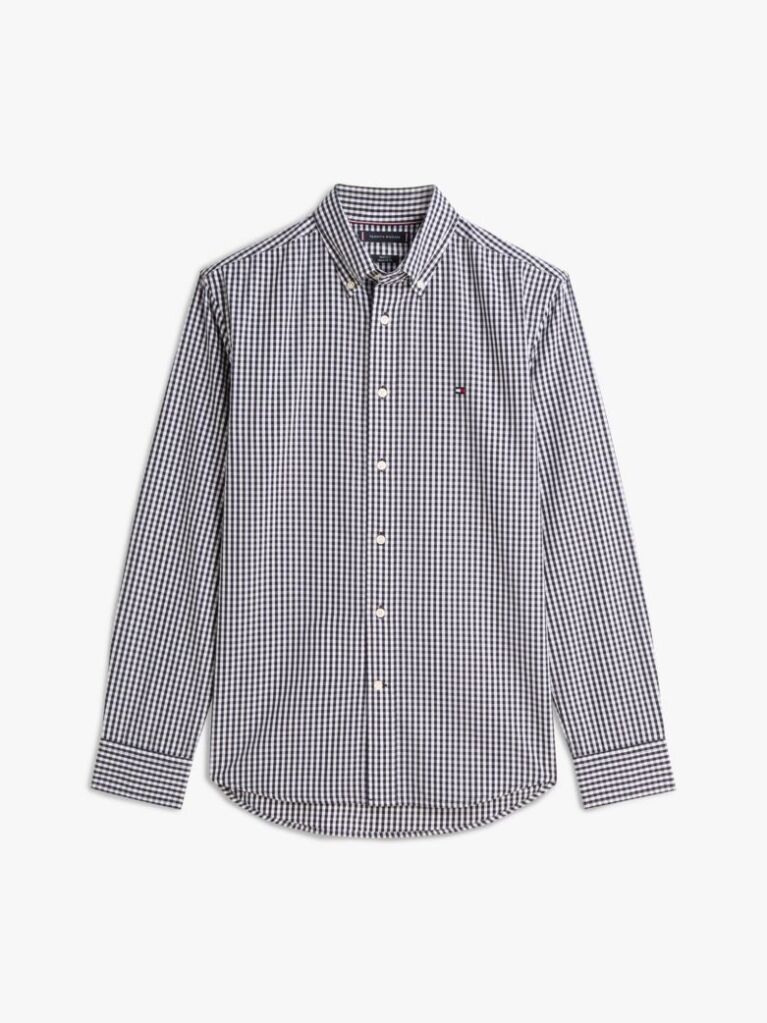 Multi TH Flex Regular Fit Gingham Shirt  Men