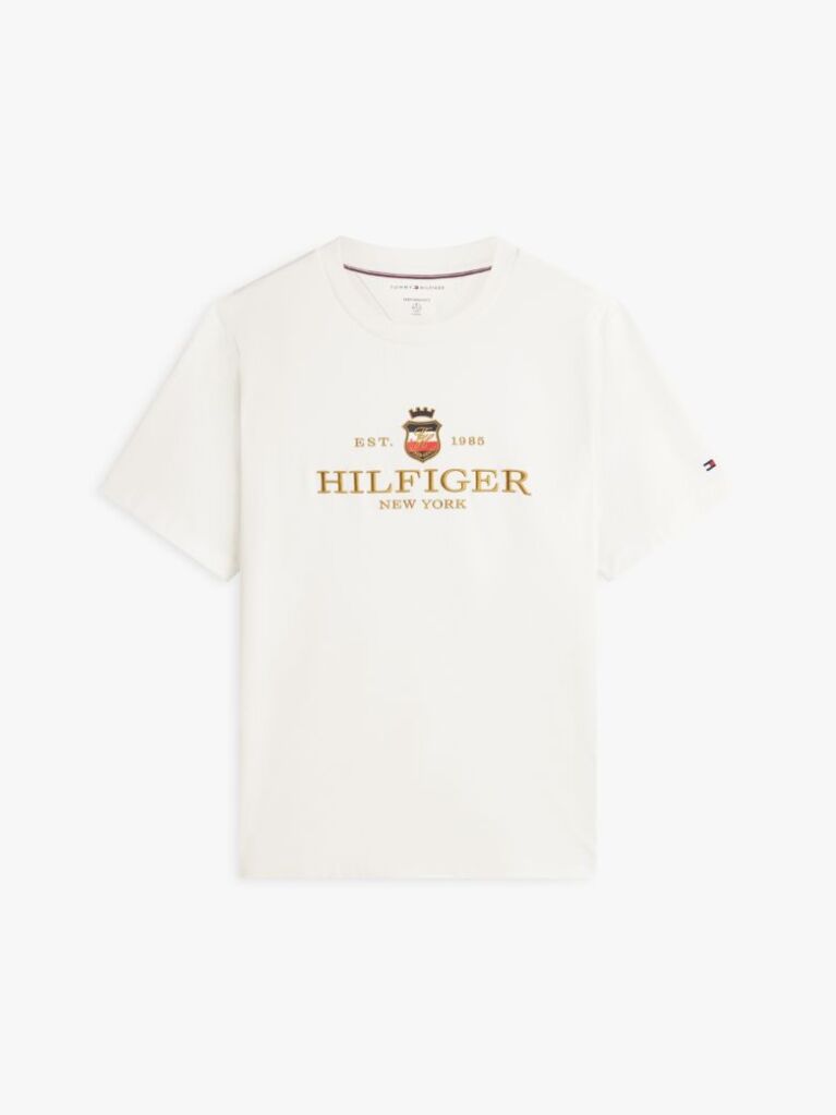 White This T-shirt is designed to perform on sunny days, crafted from a premium stretch Pima cotton.  Men