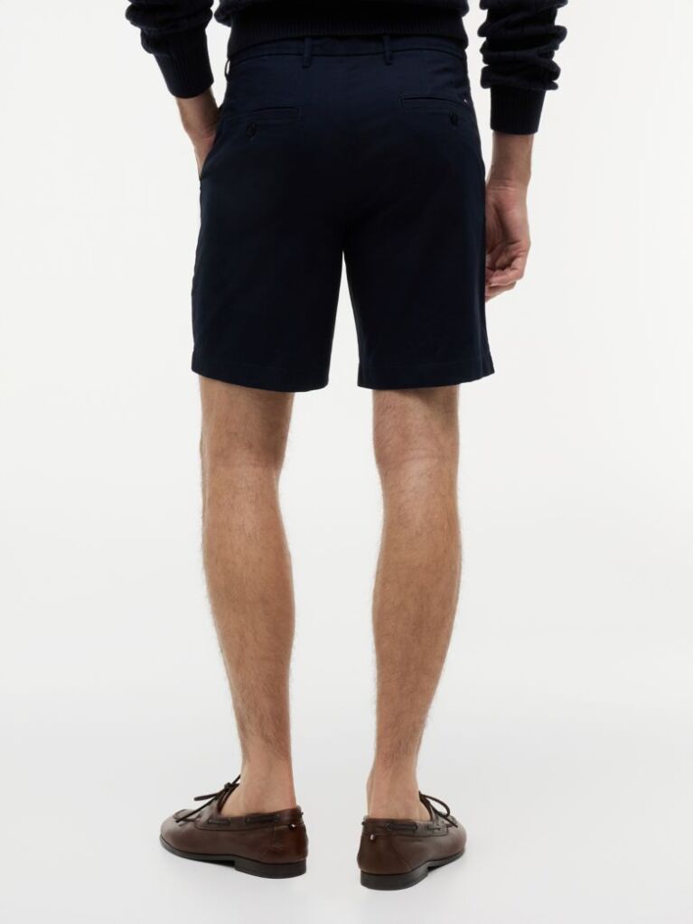 Blue Dover Twill Chino Bermuda Shorts  Men