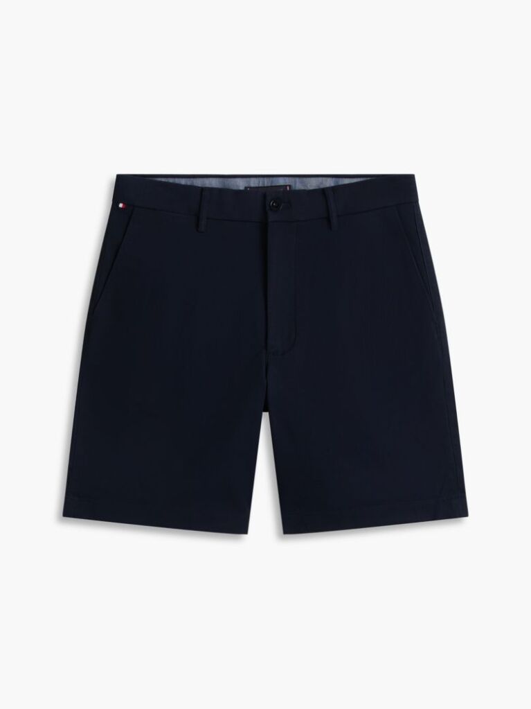 Blue Dover Twill Chino Bermuda Shorts  Men