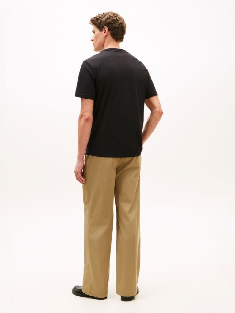 Black Logo Crew Neck T-Shirt  Men