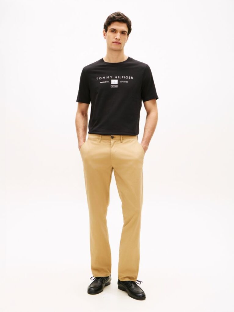 Black Jersey Logo T-Shirt  Men