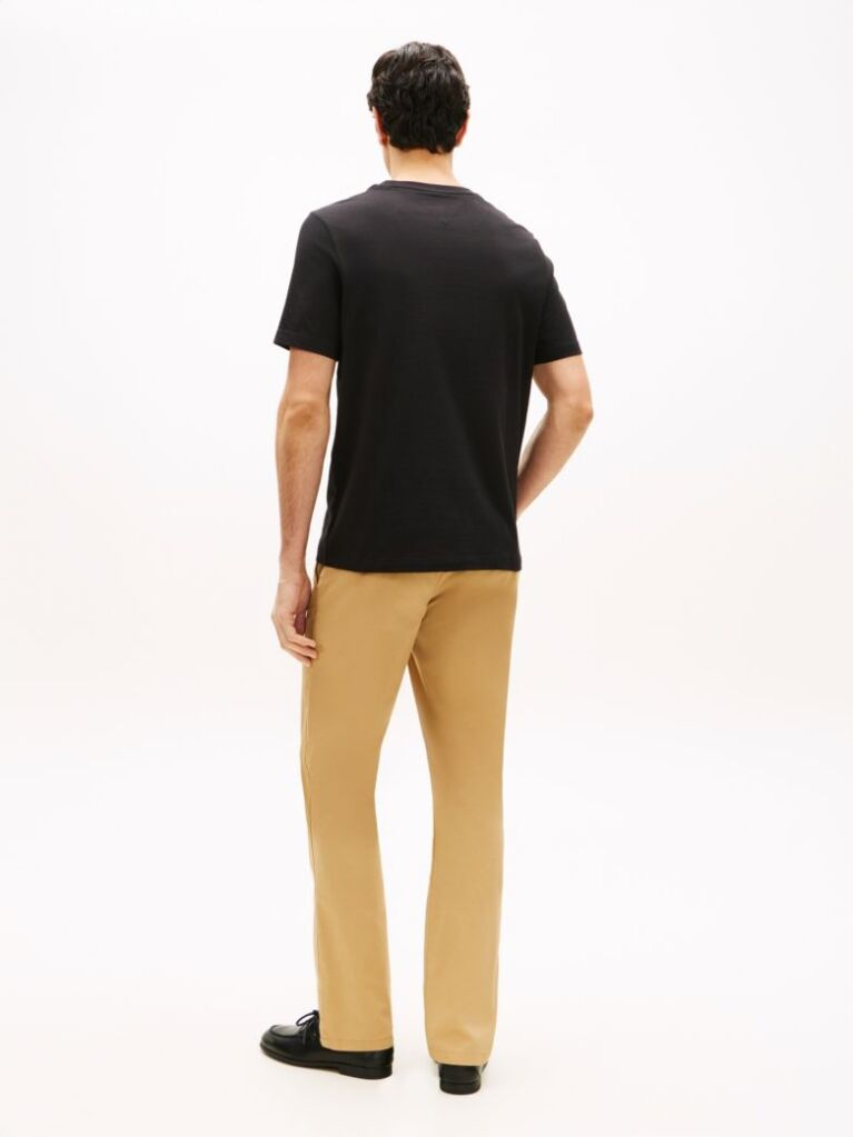 Black Jersey Logo T-Shirt  Men