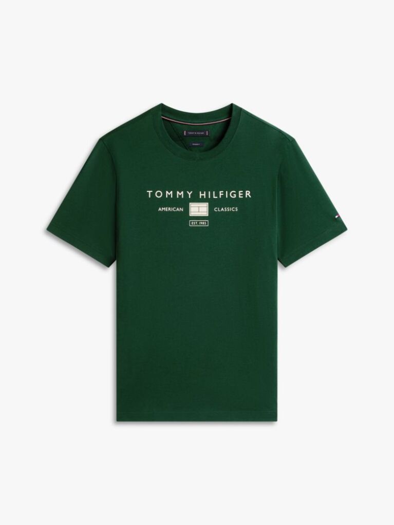 Πράσινο T-Shirt Με Λογότυπο  Άνδρες