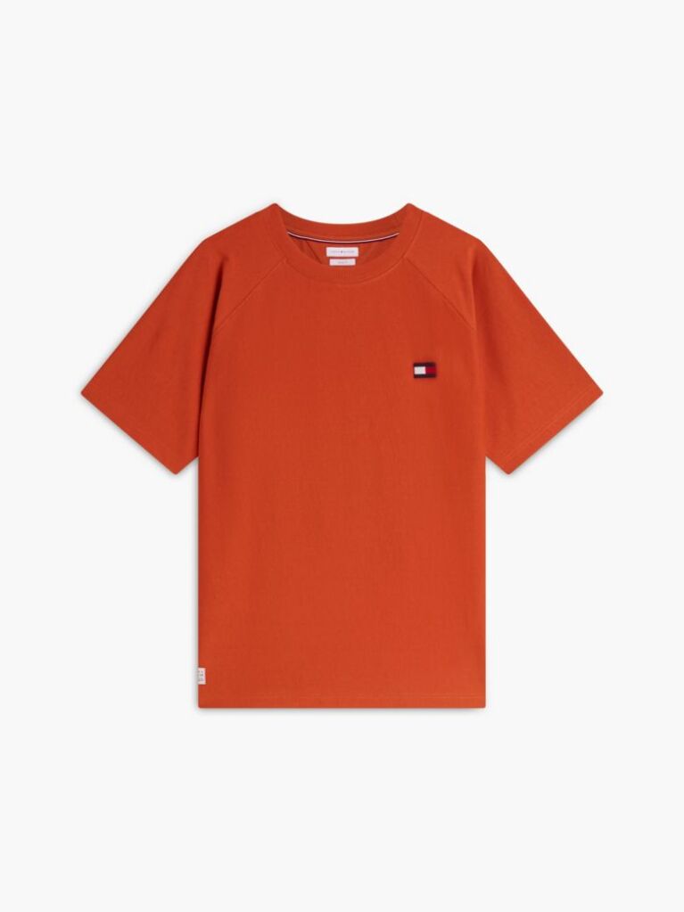 Orange Flag Raglan Sleeve Relaxed Jersey T-Shirt  Men