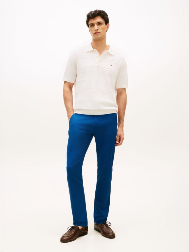 Blue Bleecker Twill Chinos  Men