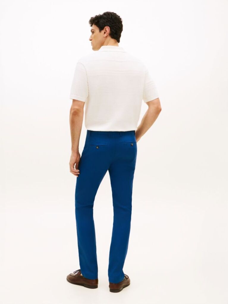 Blue Bleecker Twill Chinos  Men
