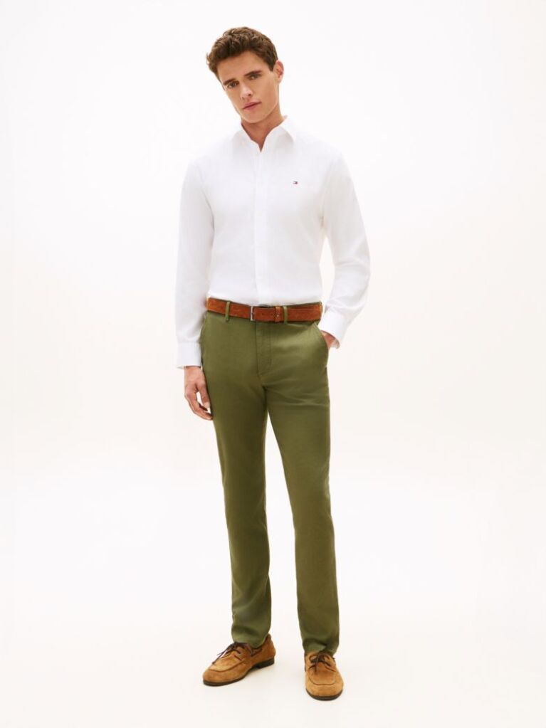 Green Bleecker Twill Chinos  Men