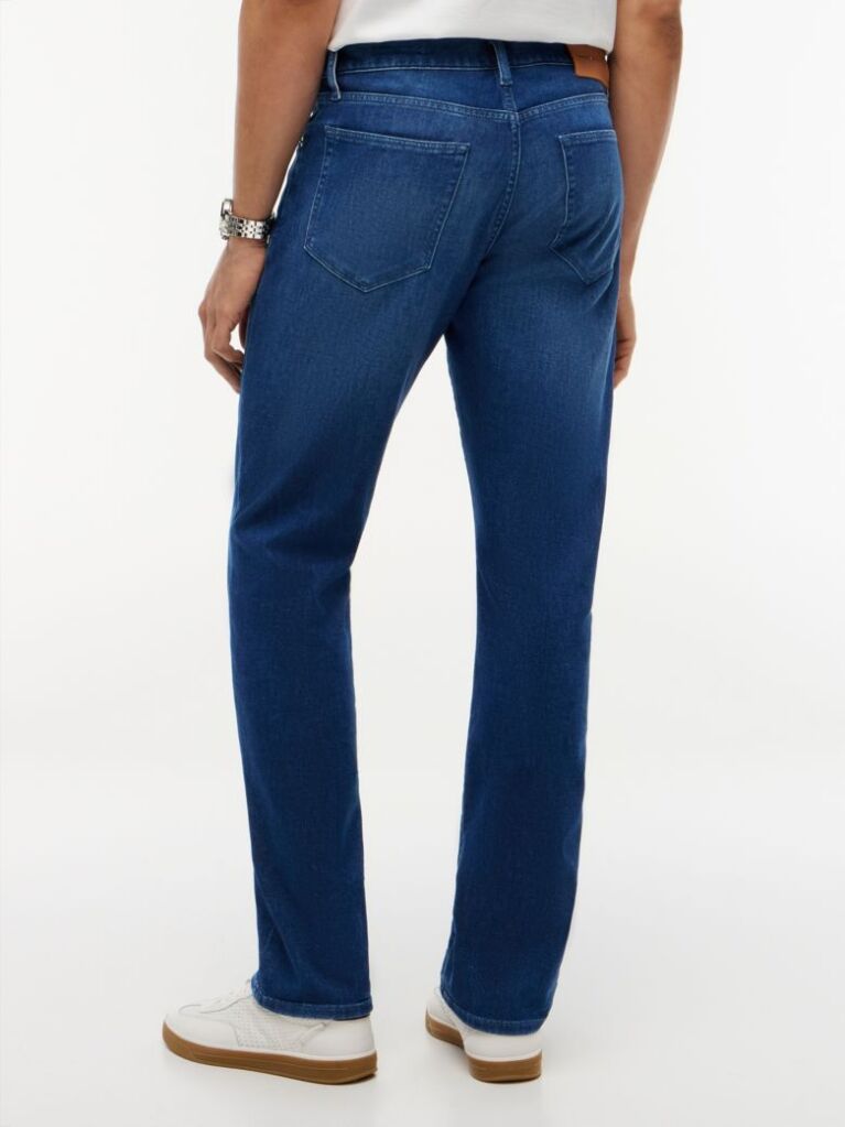 Blue Denton Slim Straight Leg Jeans  Men