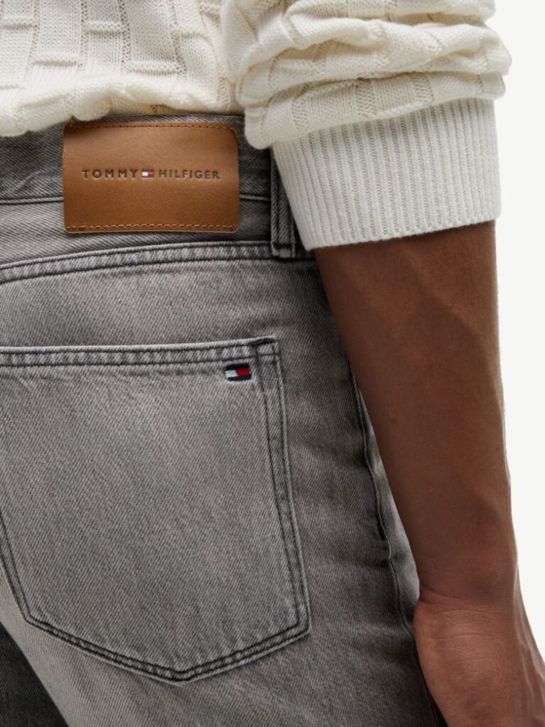 Grey Dover Faded Regular Straight Jeans  Men