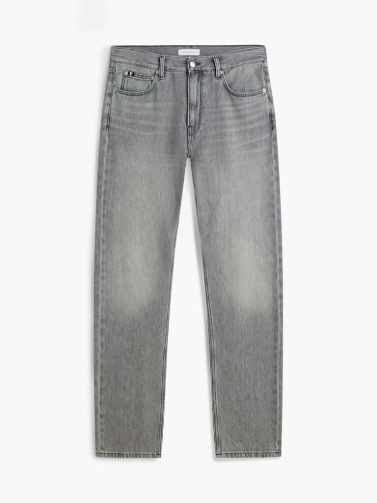 Grey Dover Faded Regular Straight Jeans  Men