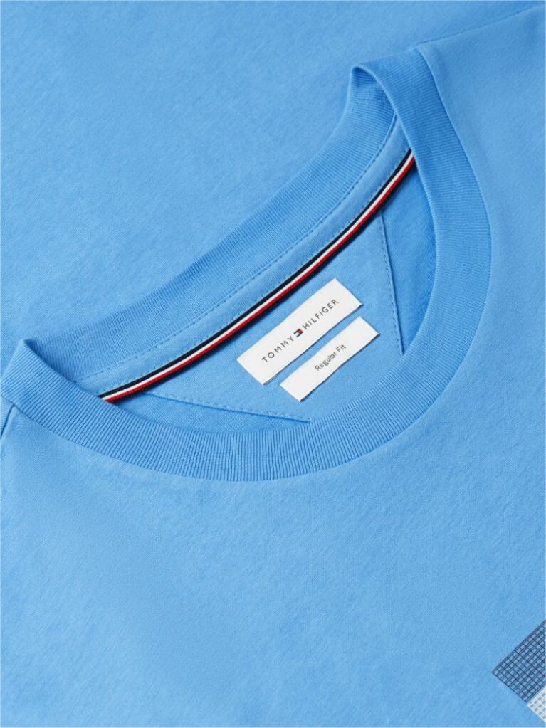 Blue Flag Graphic Jersey T-Shirt  Men