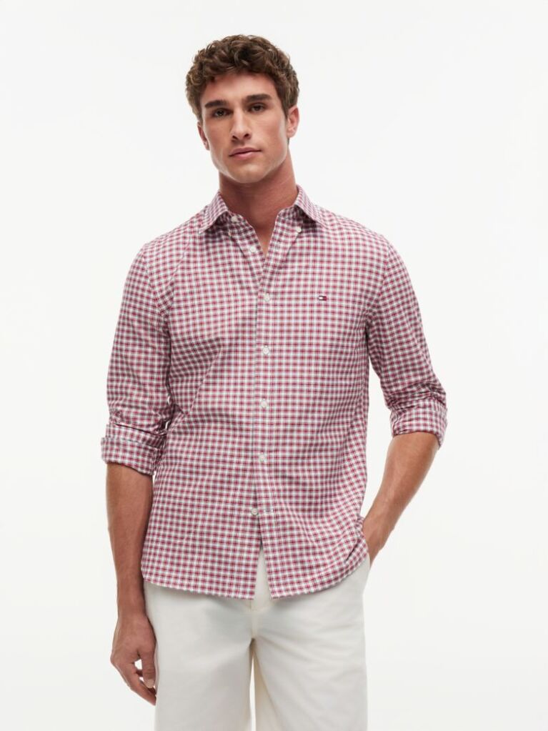 Multi Heritage Oxford Small Check Shirt  Men