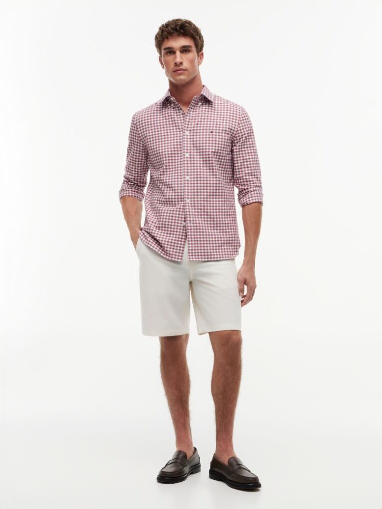 Multi Heritage Oxford Small Check Shirt  Men