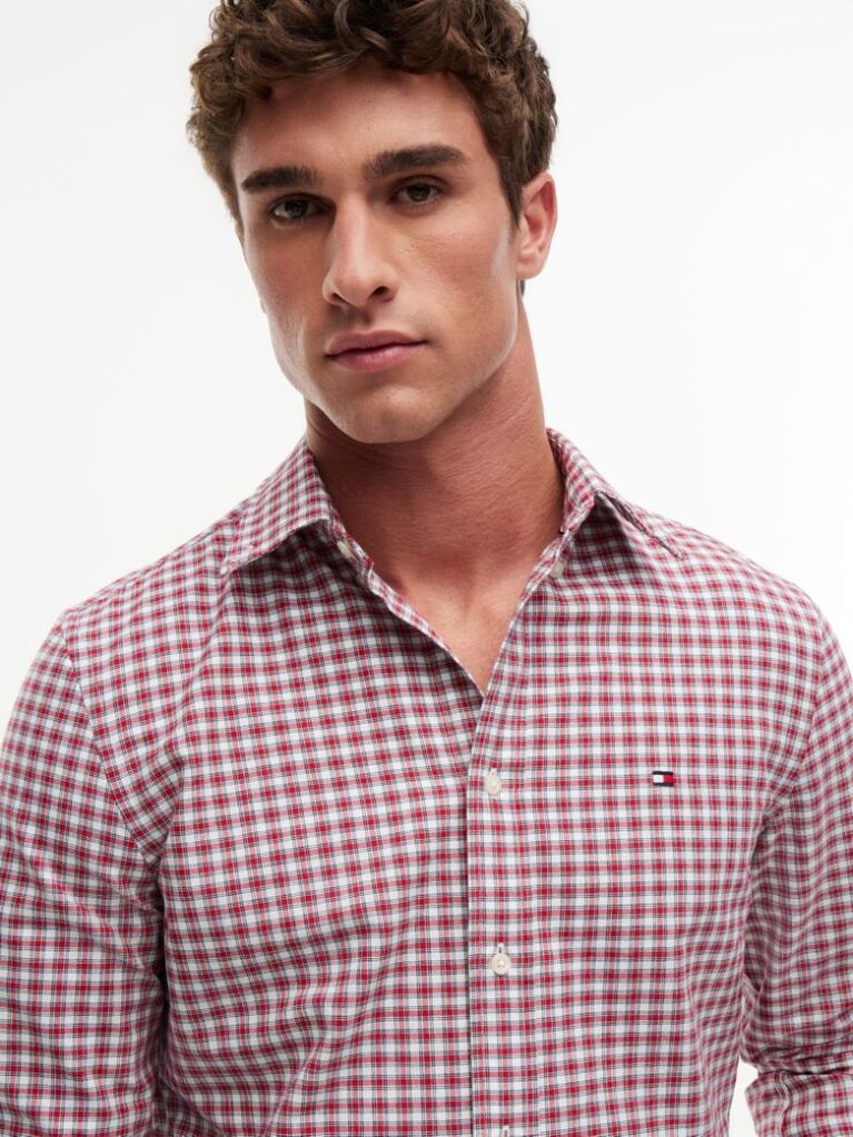 Multi Heritage Oxford Small Check Shirt  Men