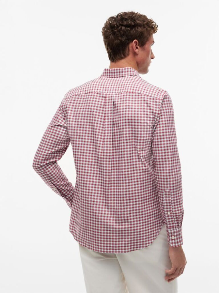 Multi Heritage Oxford Small Check Shirt  Men