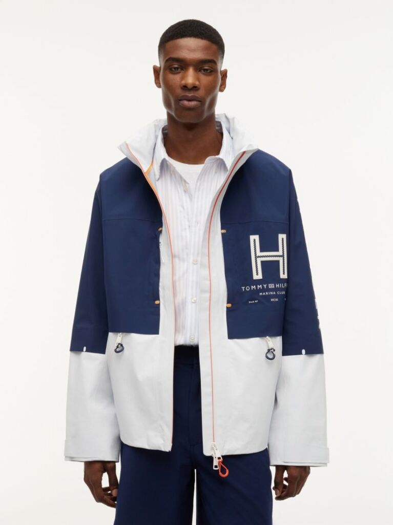 Multi Waterproof Colour-Blocked Regatta Windbreaker  Men