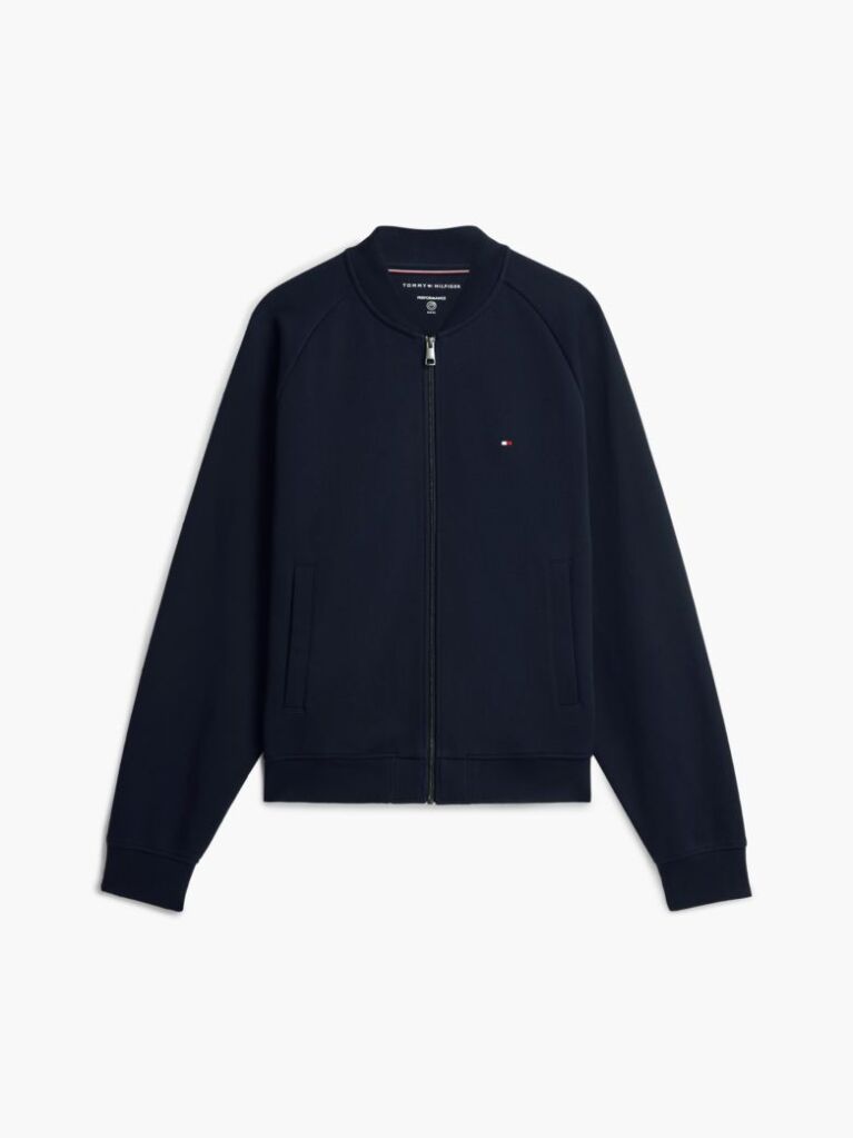 Μπλε Performance Bomber Τζάκετ Με Intechno Πλέξη  Άνδρες