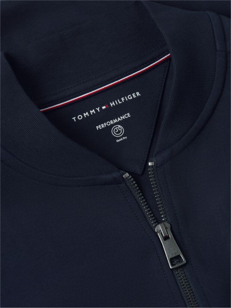 Μπλε Performance Bomber Τζάκετ Με Intechno Πλέξη  Άνδρες