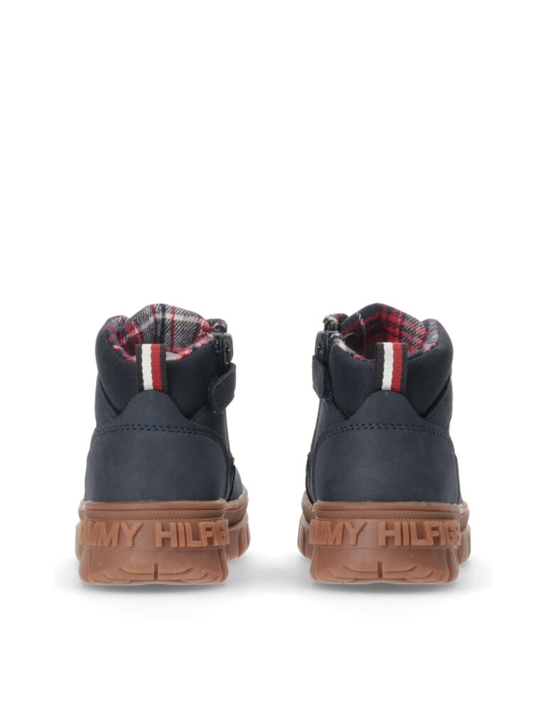 Blue Toggle Cord Ancle Boots  Boys