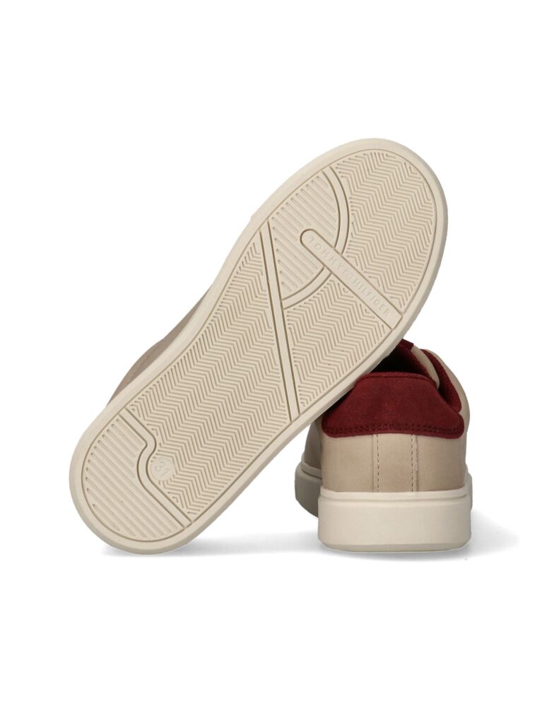 Multi Contrast Heel Lace Up Sneakers  Girls