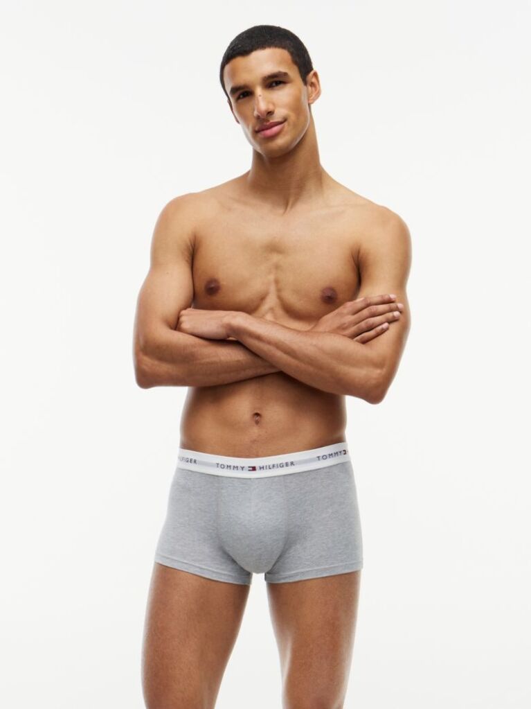 Multi 3-Pack Signature Waistband Low Rise Trunks  Men