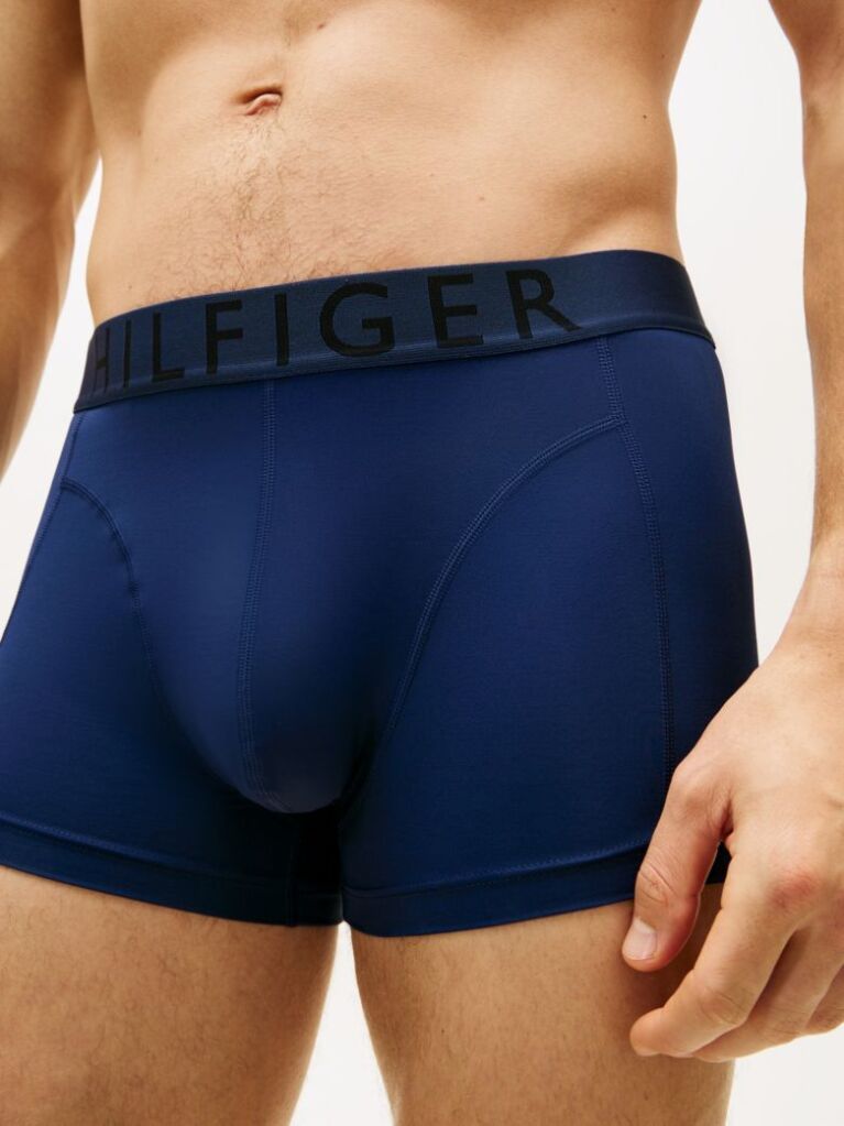 Multi 3-Pack Logo Waistband Cooling Microfibre Trunks  Men