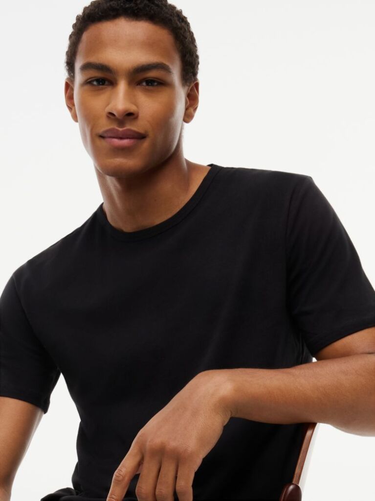 Black 3-Pack Premium Essential Lounge T-Shirts  Men