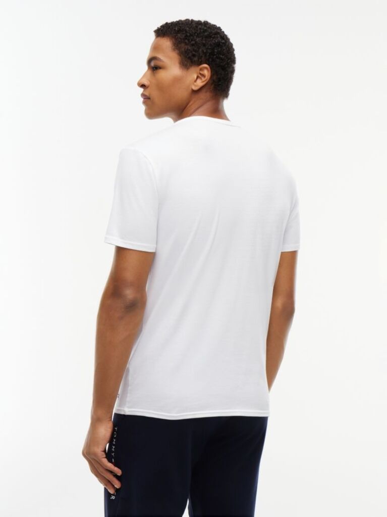 White 3-Pack Premium Essential Lounge T-Shirts  Men