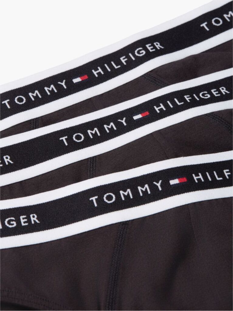 Black 3-Pack Signature Repeat Logo Waistband Briefs  Men