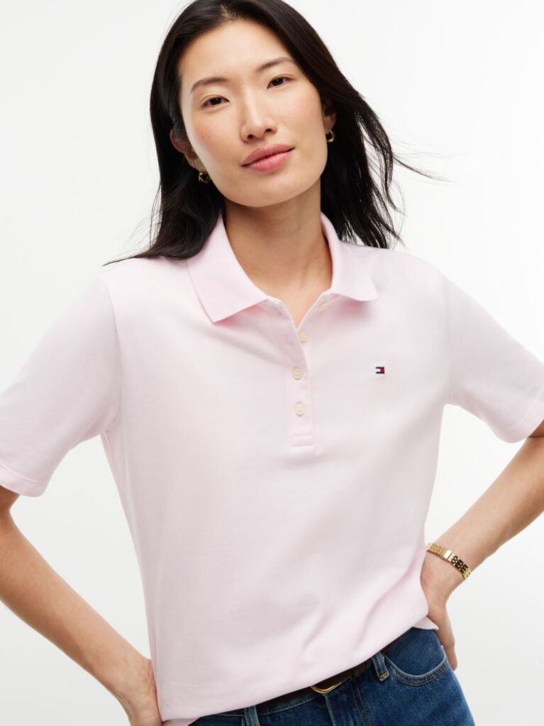Pink 1985 Collection Regular Fit Polo Shirt  Women