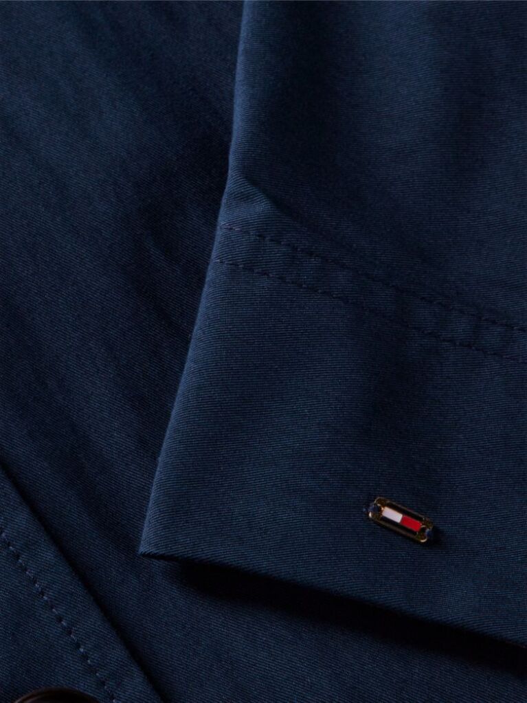 Blue Water Repellent Short Jacket  Women