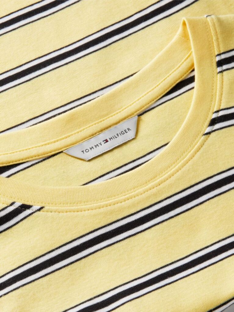 Multi Stripe Slim Crew Neck Tank Top  Women