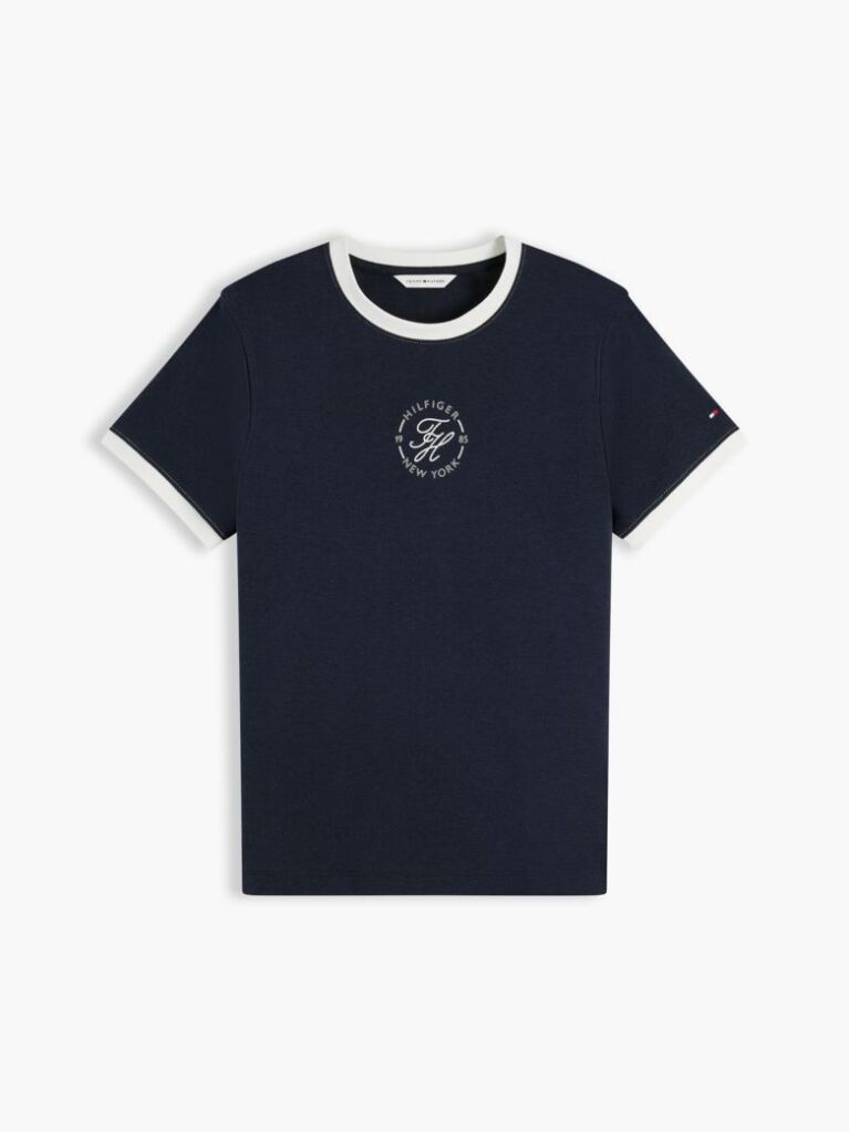 Μπλε T-Shirt Με Λογότυπο  Γυναίκες