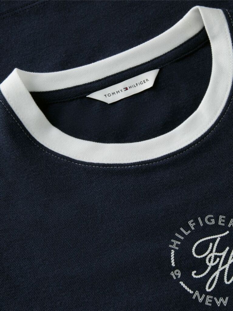 Μπλε T-Shirt Με Λογότυπο  Γυναίκες