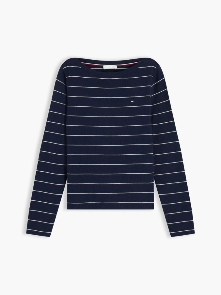 Multi Premium Knit Boat Neck Jumper  Women