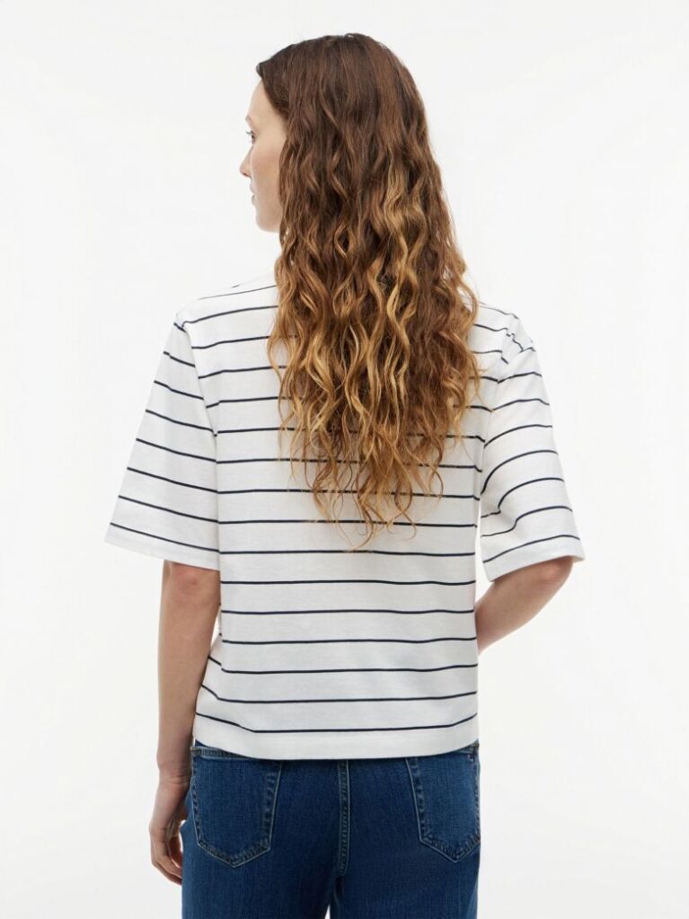 Multi Άνετο T-Shirt Με Λογότυπο Και Στρογγυλή Λαιμόκοψη  Γυναίκες