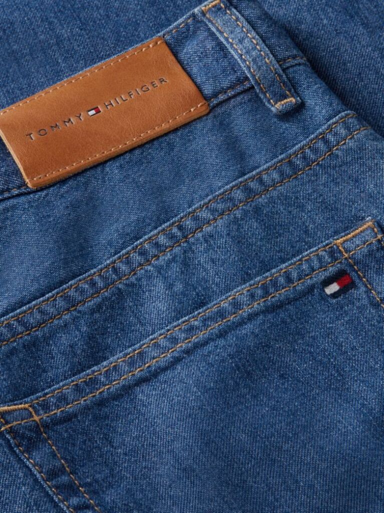 Blue 70s High Rise Wide Leg Jeans  Women