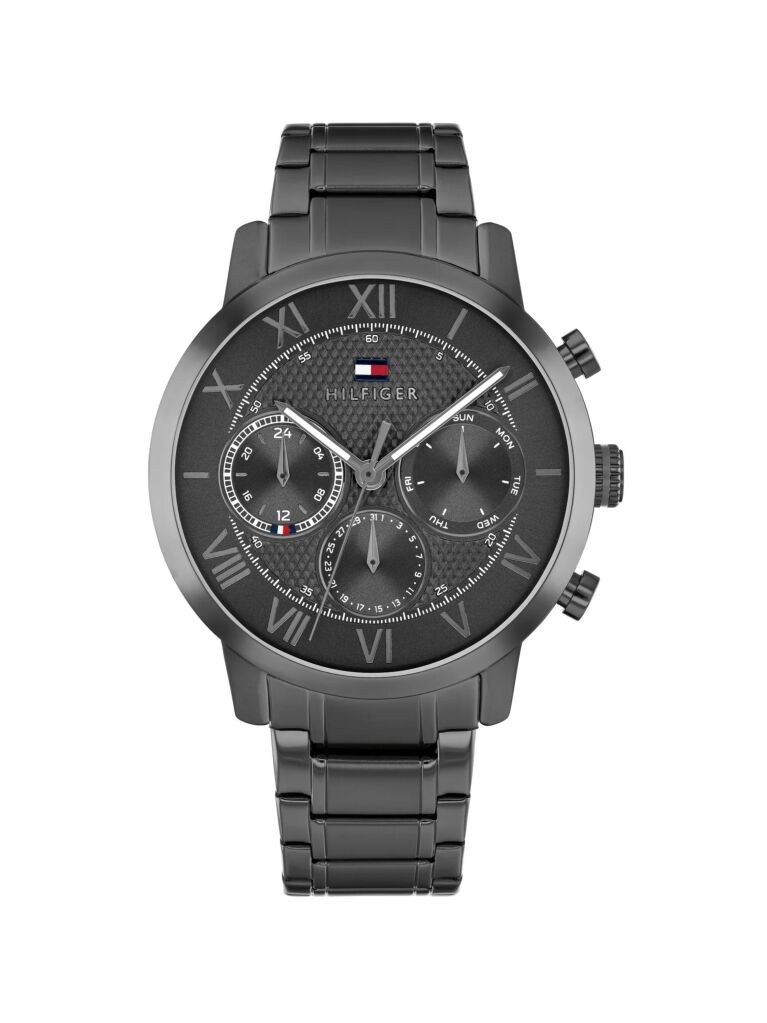 Black Black Dial Stainless Steel Sub-Counter Watch  Men