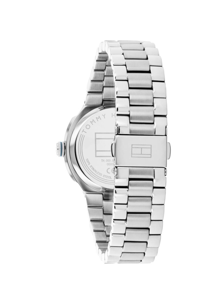 Blue Blue Dial Silver Bracelet Watch  Women