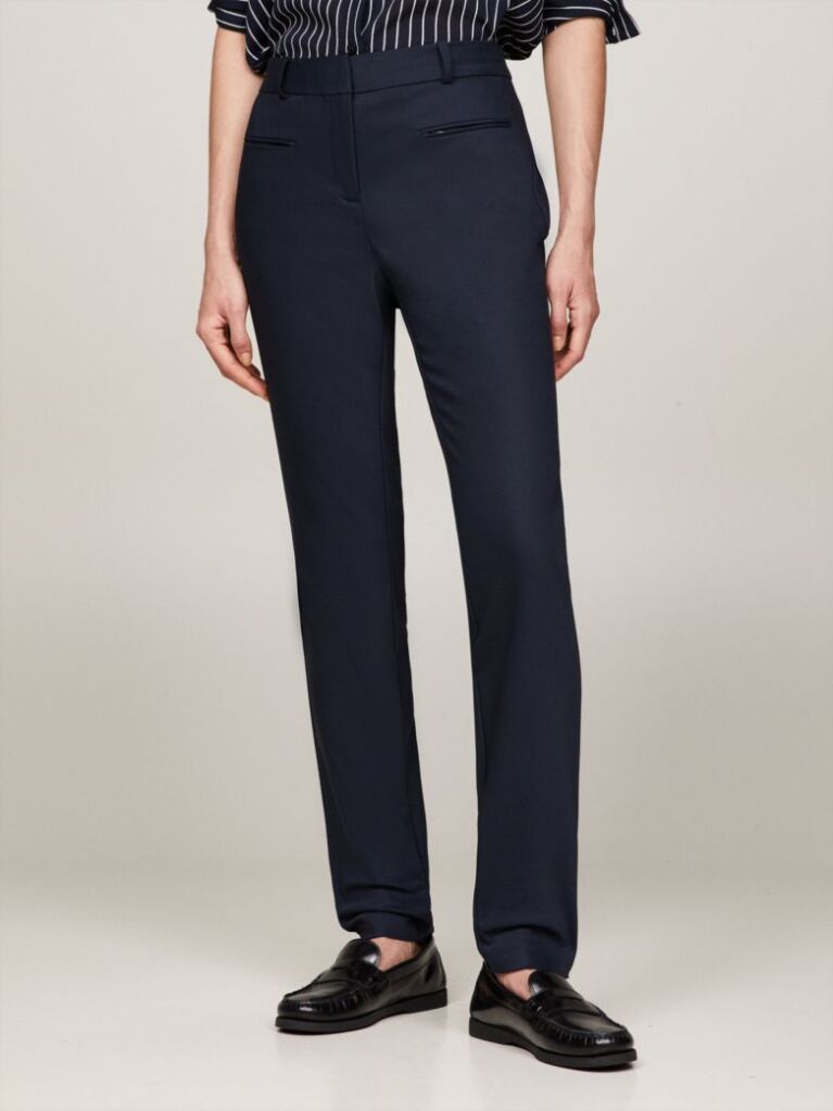 Blue Heritage Slim Fit Pants  Women