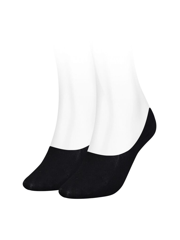 Black Tommy Hilfiger Women's Footie 2 pack  Women