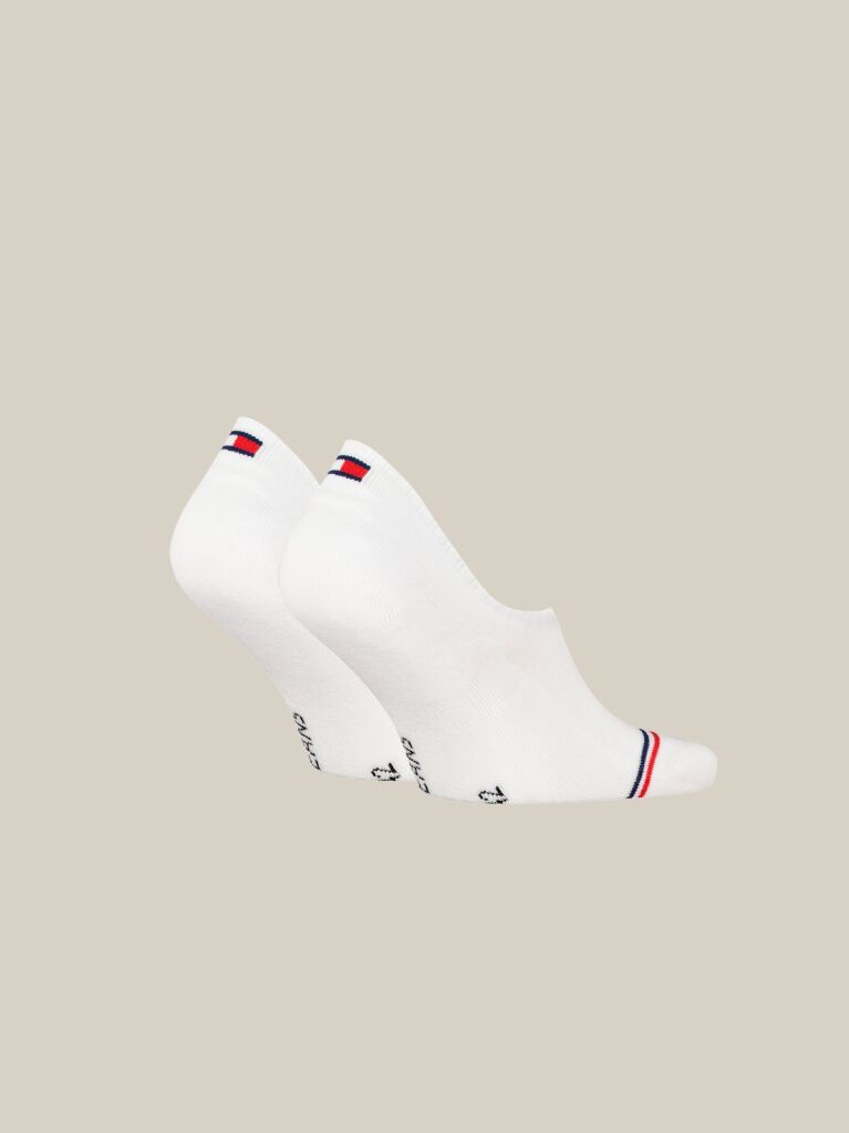 Άσπρο Unisex Αθλητικές Κάλτσες - 2 Ζεύγη  Unisex